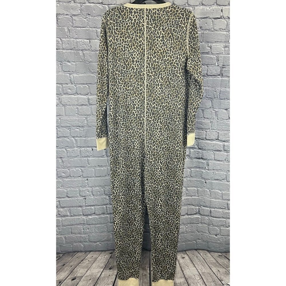 Fruit  of the Loom Women's Waffle Unionsuit Animal Print Size M/L - Picture 9 of 9